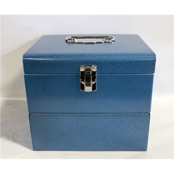 VINTAGE LOGAN DELUXE METAL CHEST- NEW IN BOX