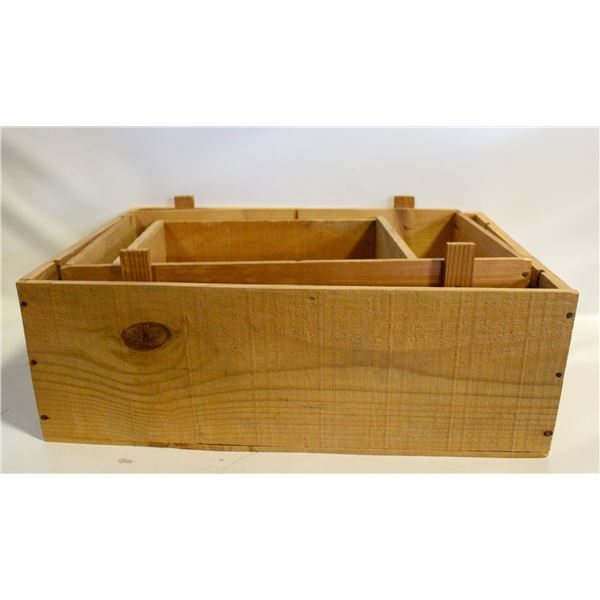 VINTAGE WOOD CRATES- SET OF 3