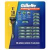 Image 1 : NEW W BO GILLETTE 18 CARTRIDGES RAZER SET FUSION 5