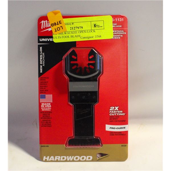 NEW MILWAUKEE OPEN-LOCK MULTI-TOOL BLADE