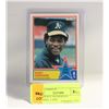 Image 1 : 1983 RICKEY HENDERSON BASEBALL CARD