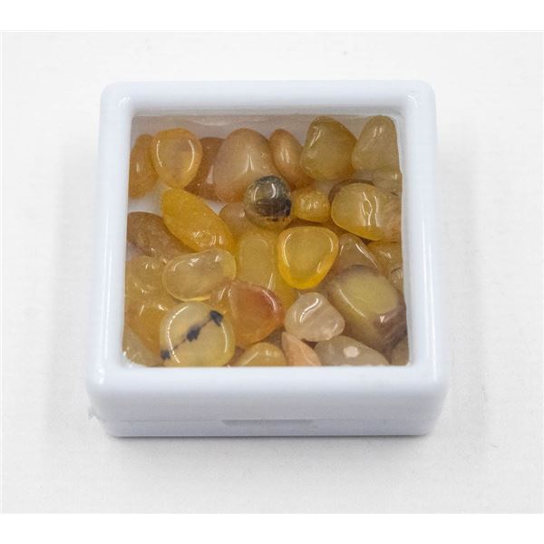 #201-NATURAL YELLOW AGATE ROUGHT 93.00CT