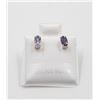 Image 1 : #24-NATURAL IOLITE STUD EARRINGS