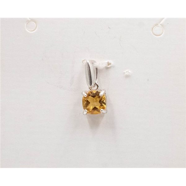 #93-NATURAL CITRIN PENDANT