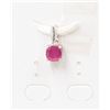 Image 1 : #66-NATURAL RED RUBY PENDANT