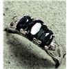 Image 2 : SILVER SAPPHIRE (1.5CT) RING