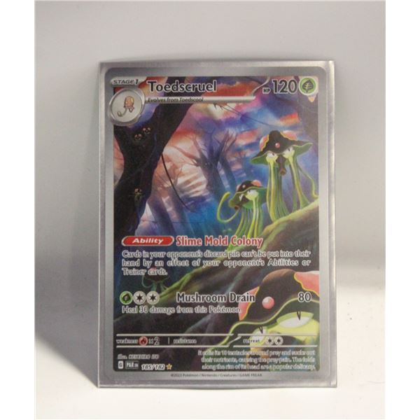 TOEDSCRUEL ILLUSTRATION RARE 185 PARADOX RIFT CARD