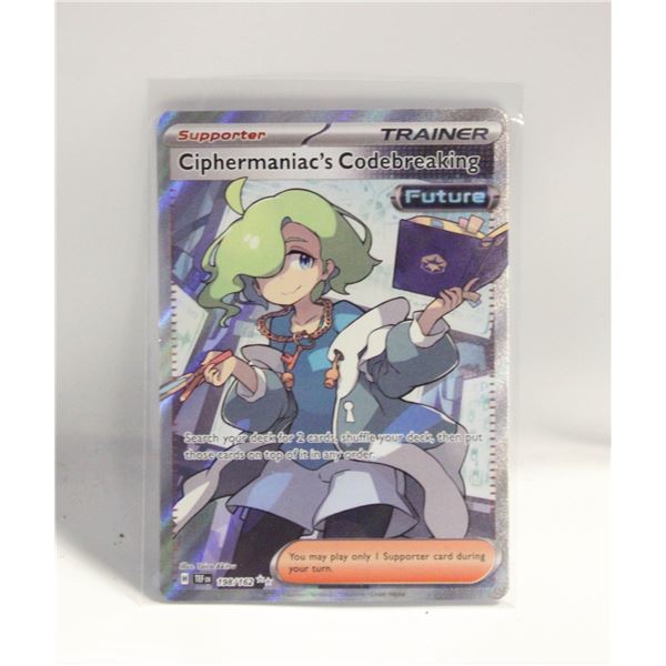 CIPHERMANIAC'S CODEBREAKING 198 ULTRA RARE CARD