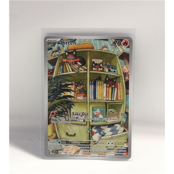 LITTEN ILLUSTRATION RARE 167 TEMPORAL FORCES CARD