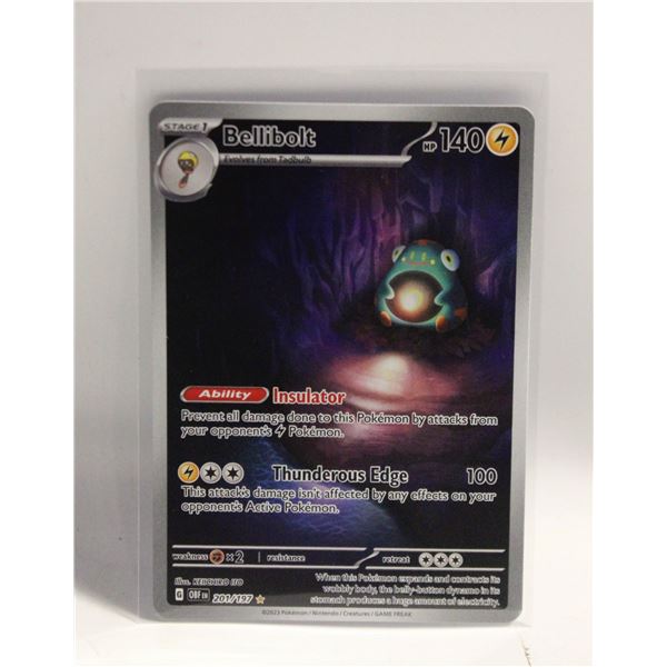 BELLIBOLT 201 ILLUSTRATION RARE OBSISIAN FLAMES CA