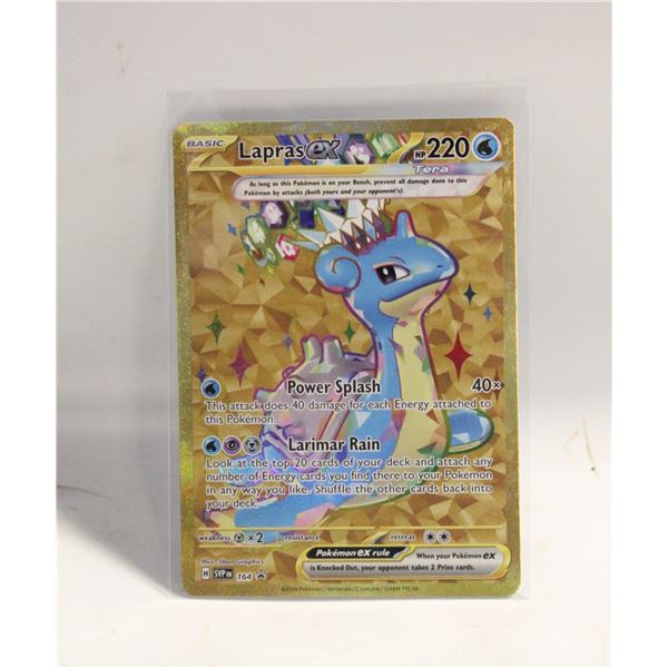 LAPRAS 164 EX PROMO ULTRA PREMIUM COLLECTION CARD