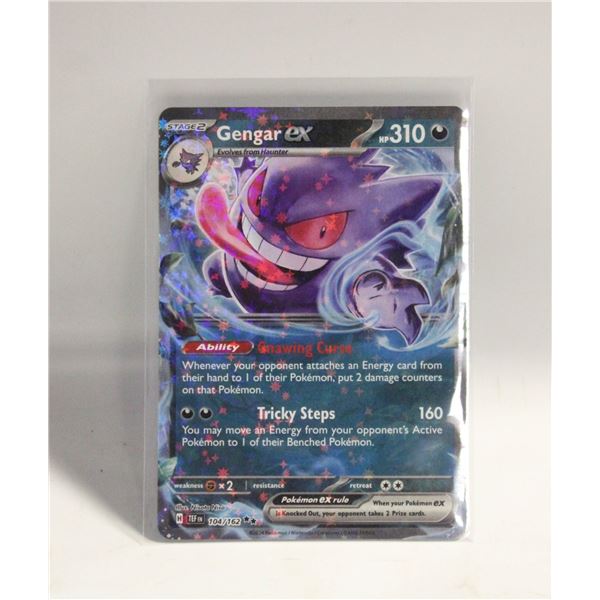 GENGAR 104 EX TEMPORAL FORCES CARD