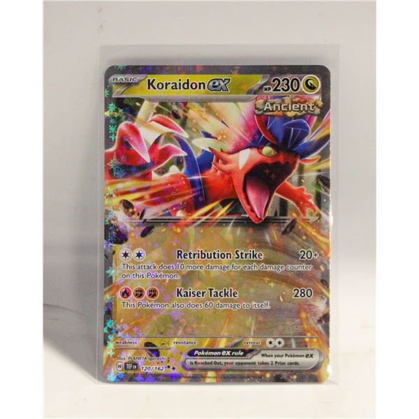 KORAIDON 120 EX TEMPORAL FORCES CARD