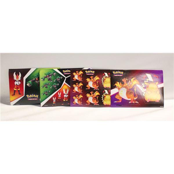 CHARIZARD, PIKACHU ETC STICKERS