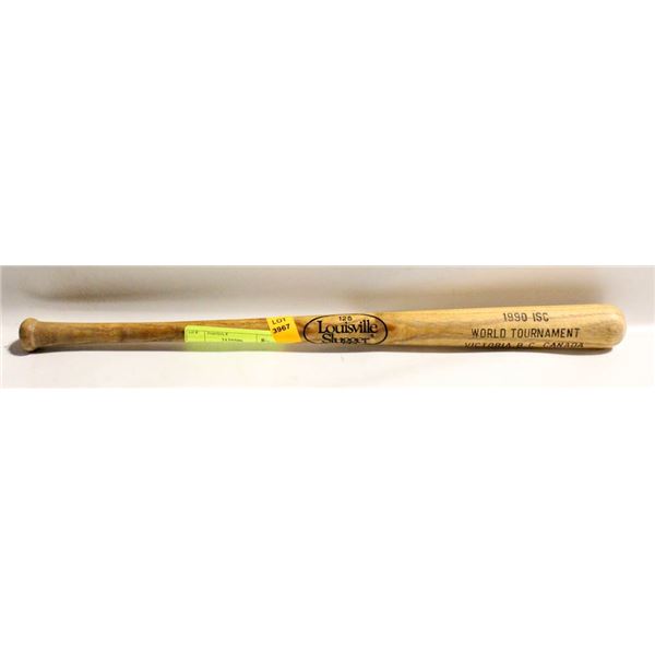 LOUISVILLE SLUGGER 1990 ISC WORLD
