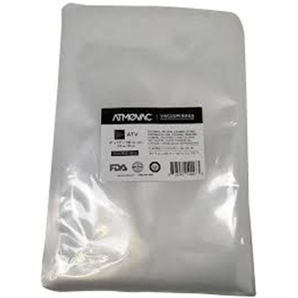 NEW 100PCS ATMOVAC VACUUM BAGS 8 X 12"