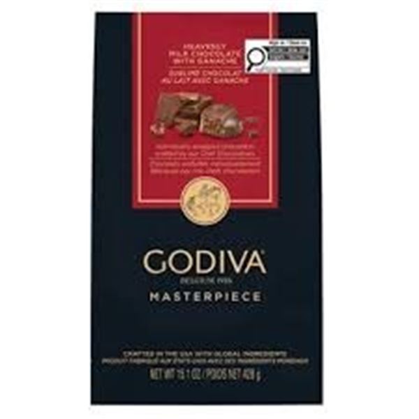 428G GODVIA HEAVENLY MILK CHOCOLATE W GANACHE