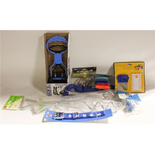 FLAT OF CANINE PET SUPPLIES