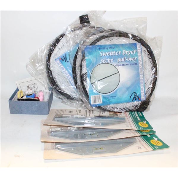 3 NEW PICTURE HANGING KITS + 3 NEW