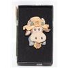 Image 1 : BOYDS COW BROOCH 2”X2”