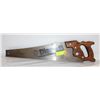 Image 1 : 26 IN CRAFTSMAN CROSS CUT U.S.A. VINTAGE SAW