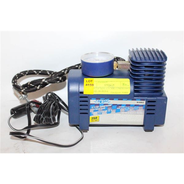 PIT STOP MINI 12V AIR COMPRESSOR MODEL 09-5036-8