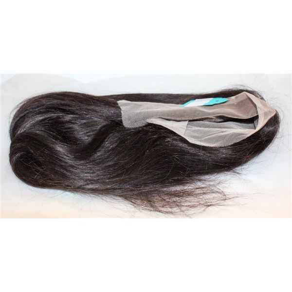 100% HUMANHAIR STRAIGHT 22  UNBRANDED WIG COLOR #2
