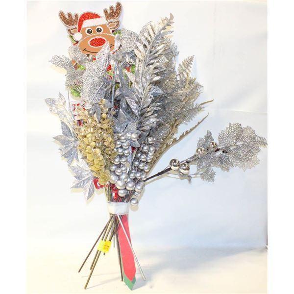 XMAS SIGNS,FLOWER BUNDLE