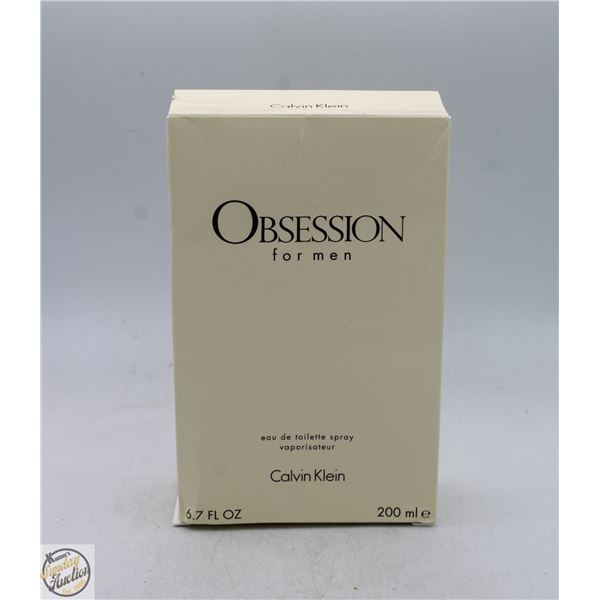 OBSESSION FOR MEN 200ML EAU DE TOILETTE SPRAY