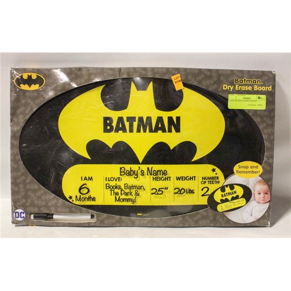 NEW BATMAN BABY BOARD