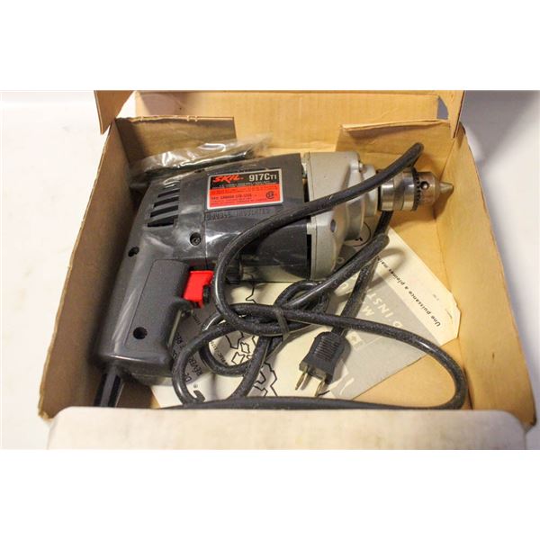 VINTAGE SKIL 3/8 VARIBLE DRILL 917CT1