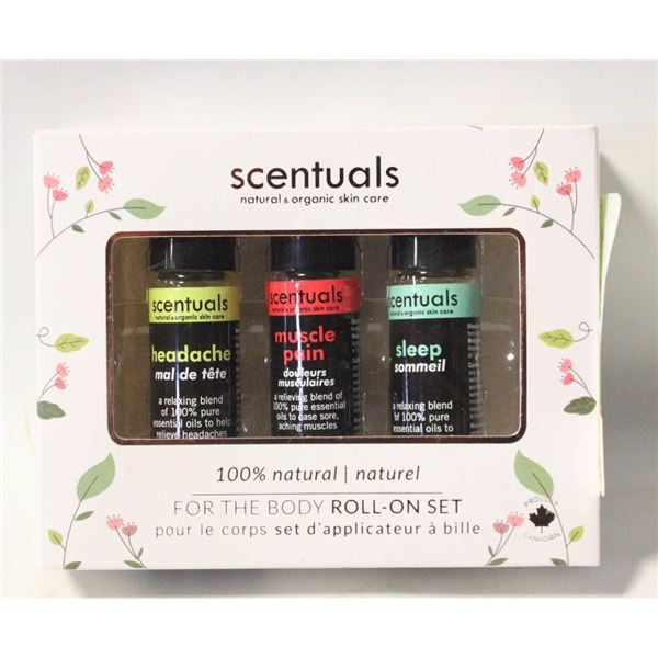 NEW SCENTUALS AROMATHERAPY 100%