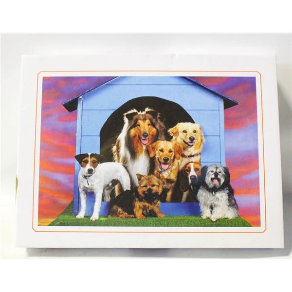 NEW SEALED 500 PIECE DOGS PUZZLE