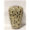 Image 1 : HOMESENSE FLOWER LEAF PATTERN VASE