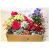 COLLECTION OF ARTIFICIAL FLOWERS