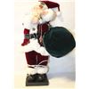 30" DELUXE ANIMATED SANTA WITH LIGHT AND