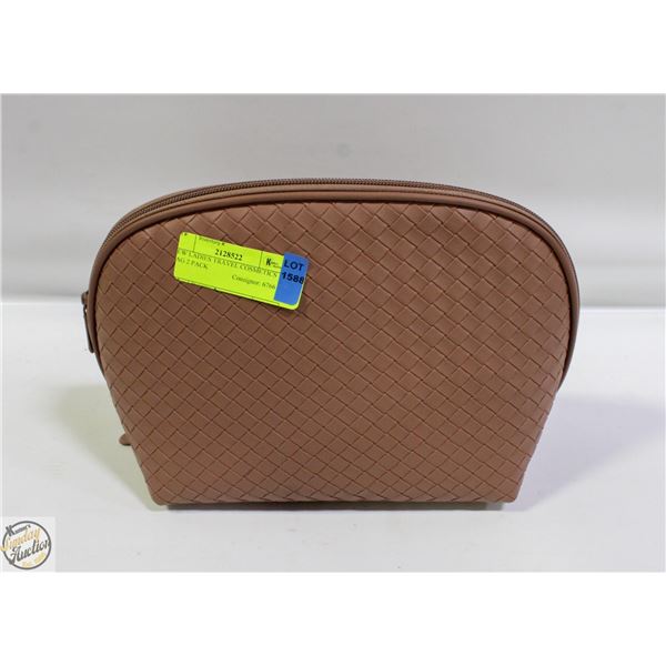 NEW LADIES TRAVEL COSMETICS BAG 2 PACK