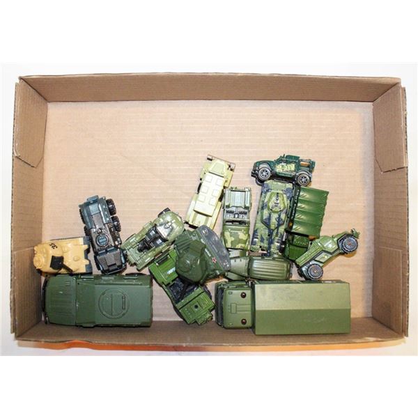 MILITARY ARMY TRUCKS & TANKS TOYS