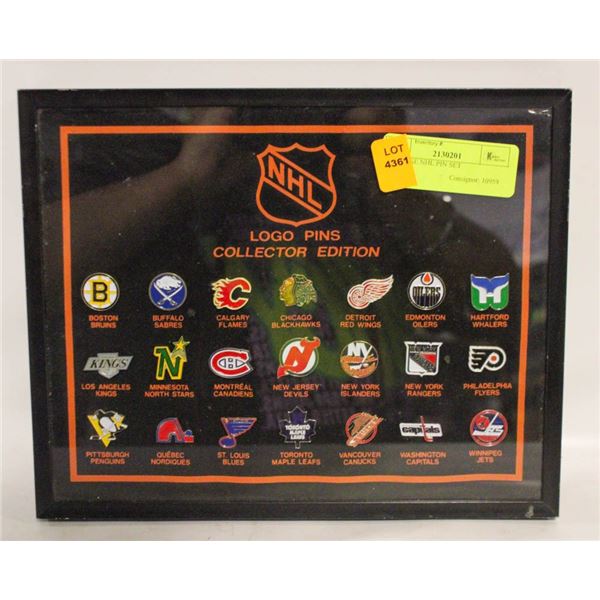 VINTAGE NHL PIN SET