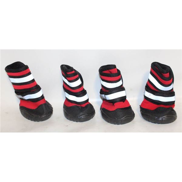 PETRICH RED RUGGED REFLECTIVE NEOPRENE PAW