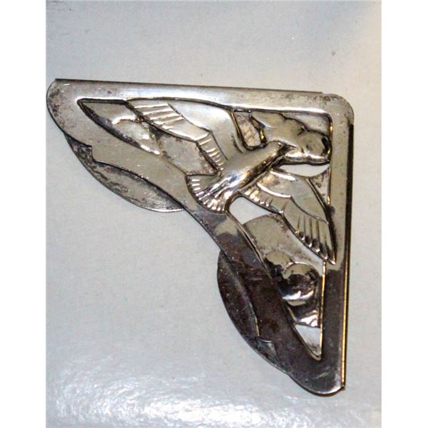 VTG GORHAM STERLING SILVER BOOKMARK-DOVE/CLOUDS