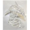 Image 1 : SWAROVSKI CRYSTAL "DOLPHIN ON A WAVE" - SIGNED