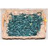 Image 1 : WICKER BASKET FULL OF CHRISTMAS LIGHTS