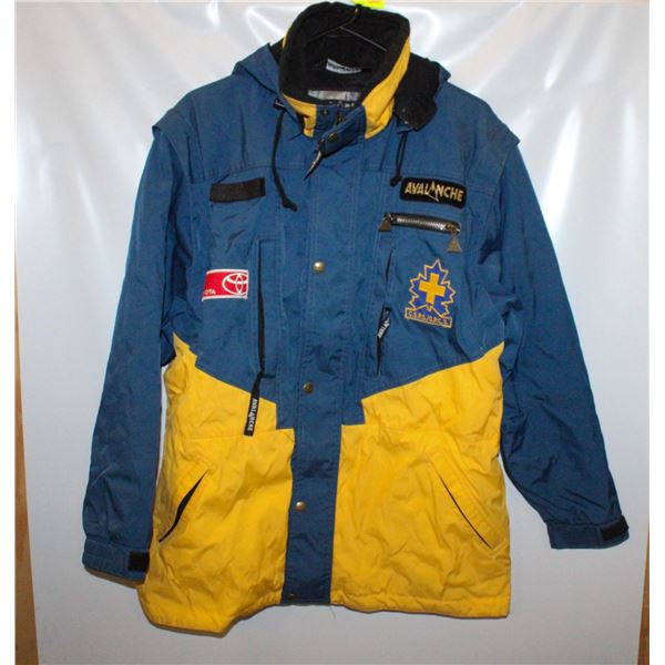 AVALANCHE SKI JACKET REMOVEABLE ARMS