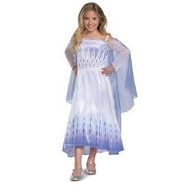 NEW DISNEY FROZEN SNOW QUEEN ELSA CHILD COSTUME M