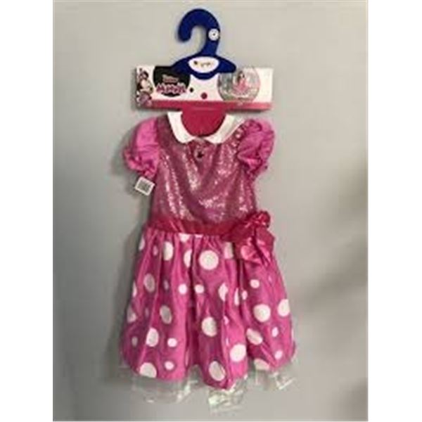 NEW DISNEY JUNIOR MINNIE MOUSE CHILD COSTUME M 7-8