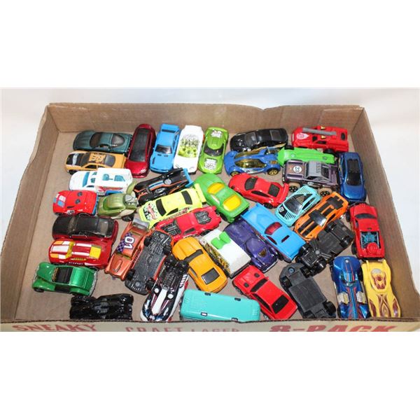 40 HOT WHEELS DIECAST CARS & TRUCKS
