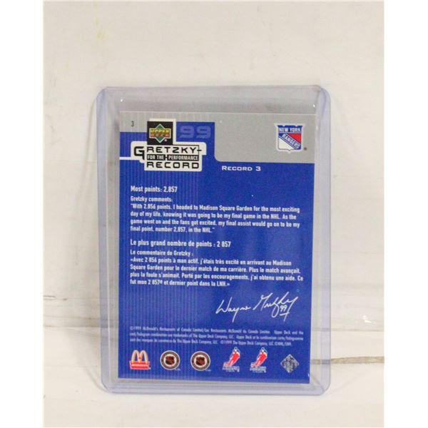 MCDONALD'S PERFORMANCE FOR THE RECORD 3 WAYNE GRET