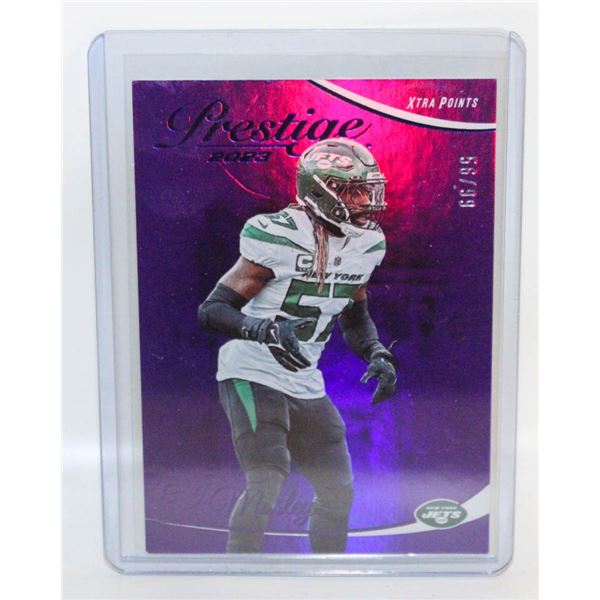 56/99 C.J. MOSLEY NEW YORK JETS PRESTIGE PANINI