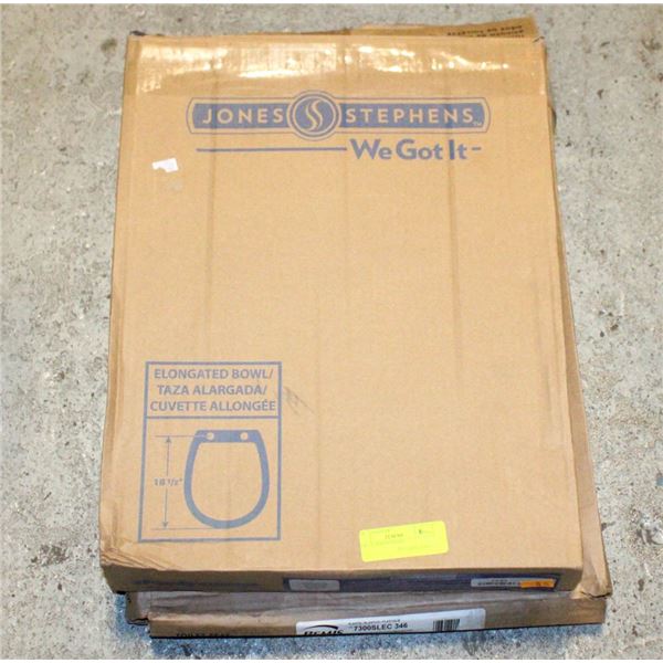 NEW - 2 TOILET SEATS